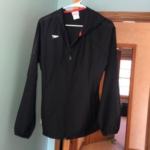 Black Speedo Athletic Jacket
